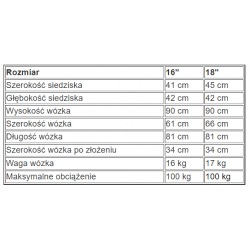 Wózek inwalidzki Cameleon